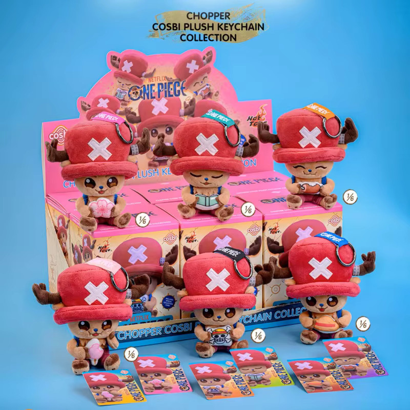 Hot Toys One Piece Chopper Cosbi Blind Box, Plüschtier, Rucksack-Anhänger - Bild 5