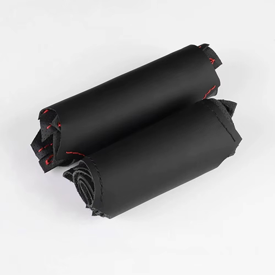 GNUPME Lenkrad Abdeckung aus Mikrofaser und Leder in Schwarz für Volkswagen VW Golf 7 MK7, Polo, Jetta und Passat B8 - Bild 1