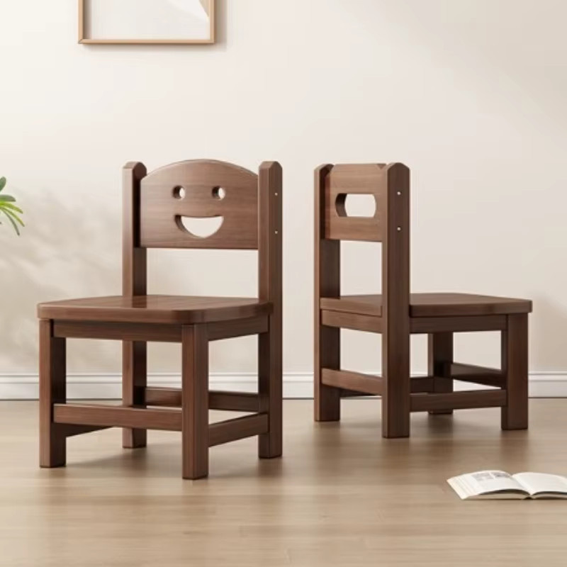 Massivholzhocker von LIUSHADUOLA in Braun als Schuhwechselhocker für Küche, Badezimmer, Wohnzimmer oder Garten - Bild 1