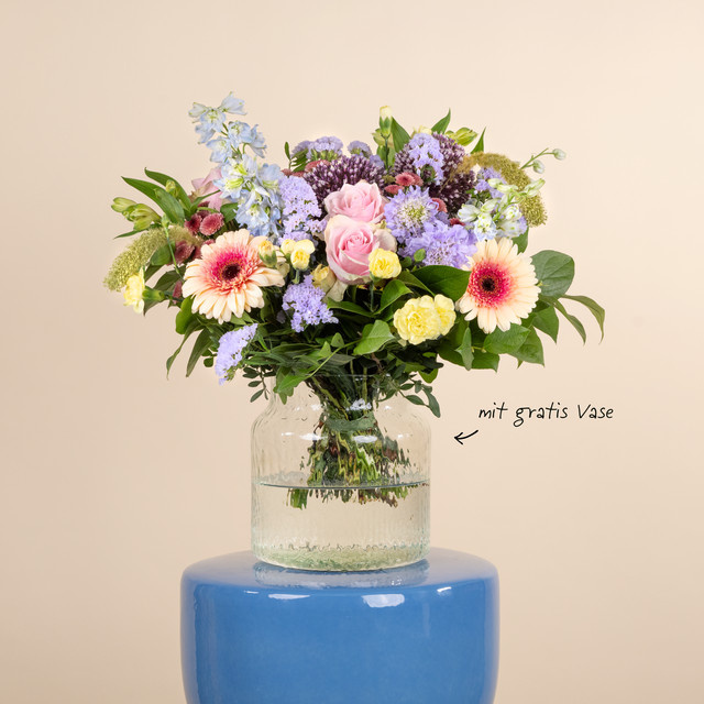 BLUME2000 Pastel Paradies Bouquet Größe M multicolour - Bild 1
