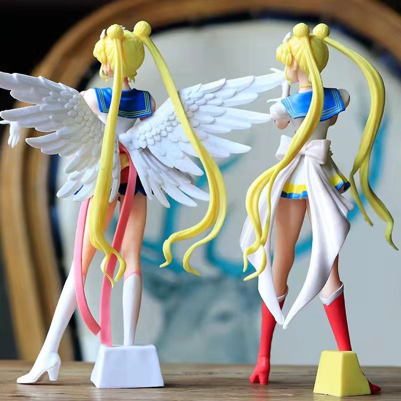 Beast Kingdom Anime Figur Kriegerin Mond Hase Kawaii PVC Action Modell Dekoration für Mädchen - Bild 3