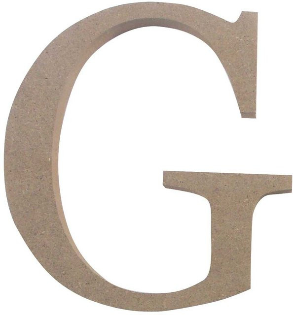 Rico Design MDF Buchstabe XL G - Bild 1