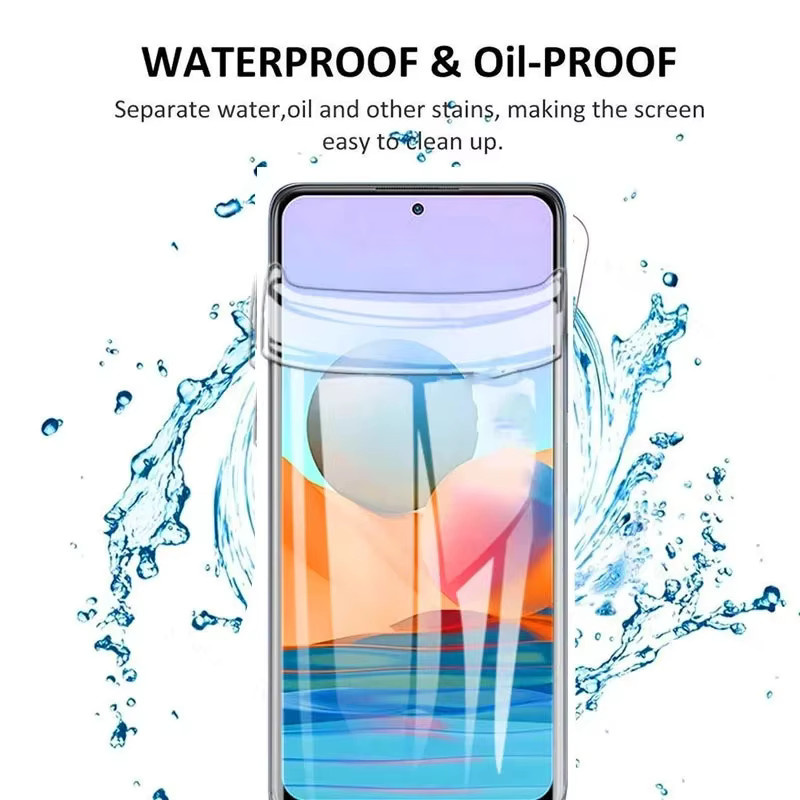 5er Pack Hydrogel Display Schutzfolie für Motorola Moto G53 5G G84 G54 G34 G14 G73 G23 G13 G20 G30 G100 transparent - Bild 2