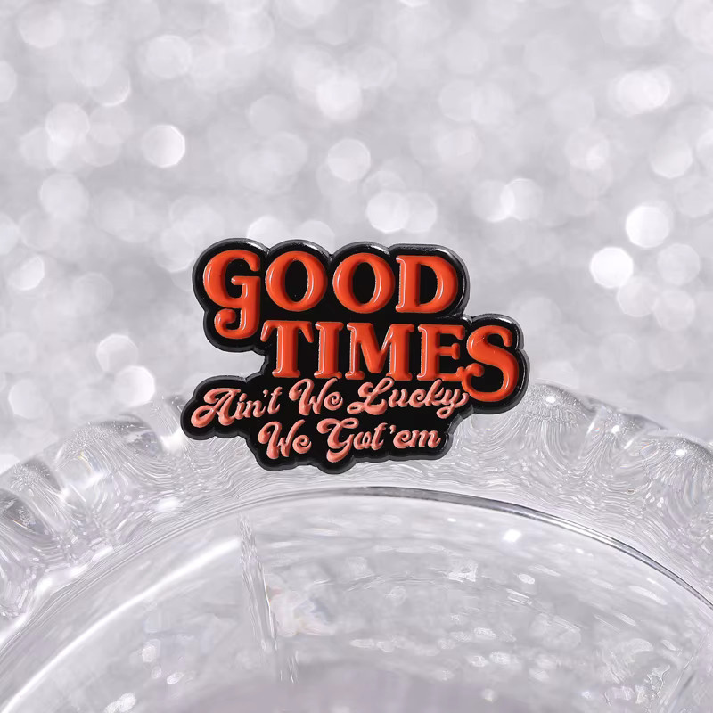 Good Times Emaille-Anstecknadeln, Bunt, Unisex - Bild 4