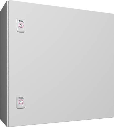 Rittal AX Kompakt-Schaltschrank aus Stahlblech in Grau, B/T/H: 50,0 x 50,0 x 21,0 cm - Bild 1