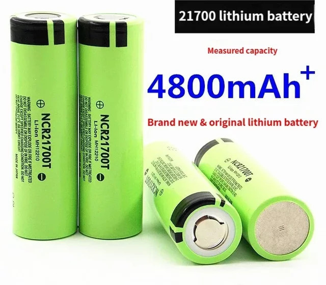 Panasonic 21700 Lithium-Ionen-Akku 4800mAh 3,7V in Grün - Bild 1