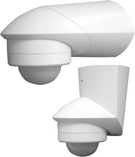 Grothe Aufputz PIR-Bewegungsmelder 94531 mit 240 Grad Erfassungsbereich in Weiß IP55 - Bild 1