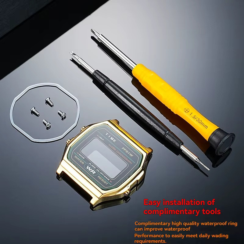 Casio Uhrengehäuse Edelstahl, Lünette, Armband, Edelstahl - Bild 3