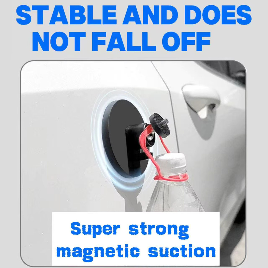 Magnetische Gimbita-Halterung mit Auto-Magnetfuß für GoPro Action 6, GoPro Action 5 Pro und DJI Pocket 3 in Schwarz - Bild 5