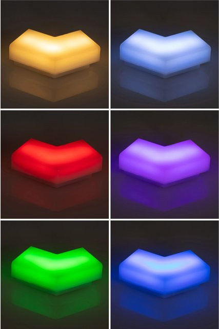 Trio LED-Lichtsystem Lines V-Verbinder RGBW Multicolour 2 W - Bild 1