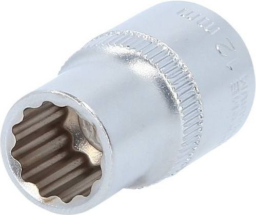 Brilliant Tools BT022412 Stecknuss 12mm aus Chrom-Vanadium in Silber - Bild 1