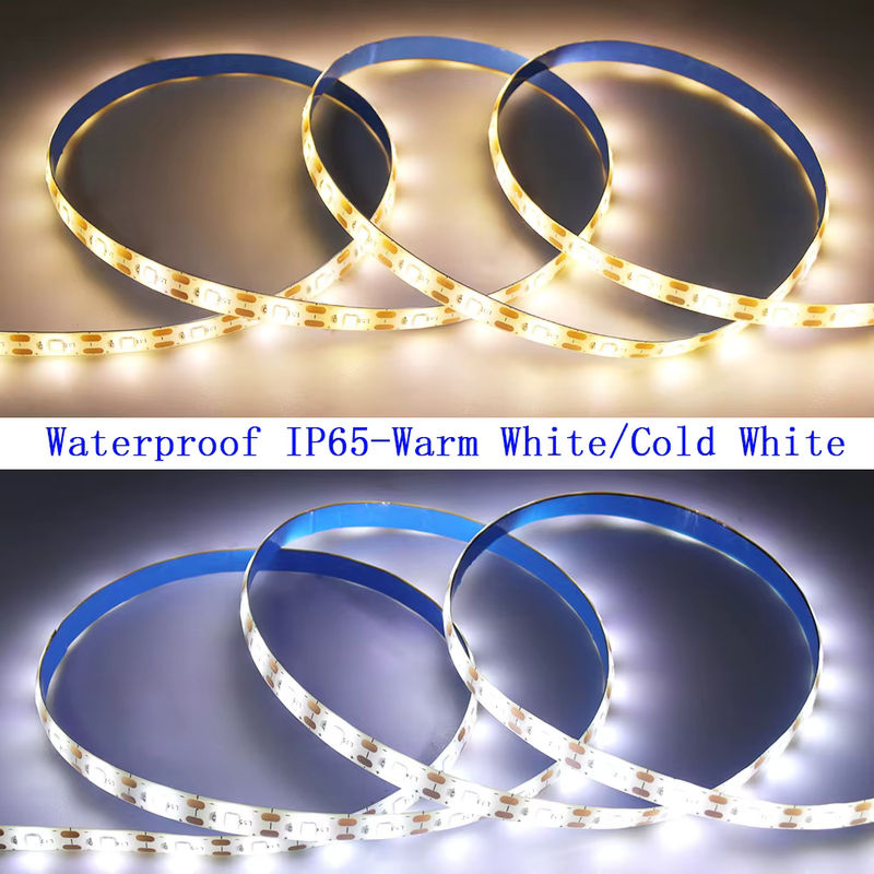 XUNATA LED-Streifenlicht USB 5V mit 60 SMD 2835 LEDs, dimmbar, Farbe Weiß und Blau - Bild 3