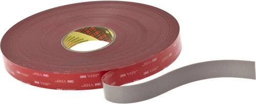 3M Doppelseitiges Klebeband Grau, Breite: 19 mm, Länge: 5,5 m - Bild 1
