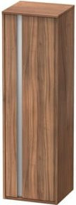 Duravit Hochschrank Ketho in Nussbaum Natur mit Tür rechts, B/T/H: 40 x 36 x 132 cm - Bild 1