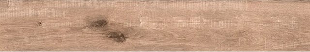 Bodenfliese Feinsteinzeug United Tile und Mosaic Massa Oak in Braun mit Holzoptik, Glasiert und Matt, B: 20 cm, L: 120 cm - Bild 1