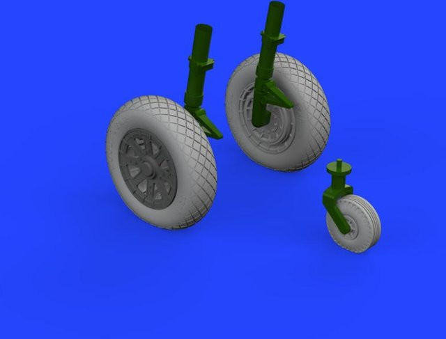 Eduard F4U - Wheels - Bild 1