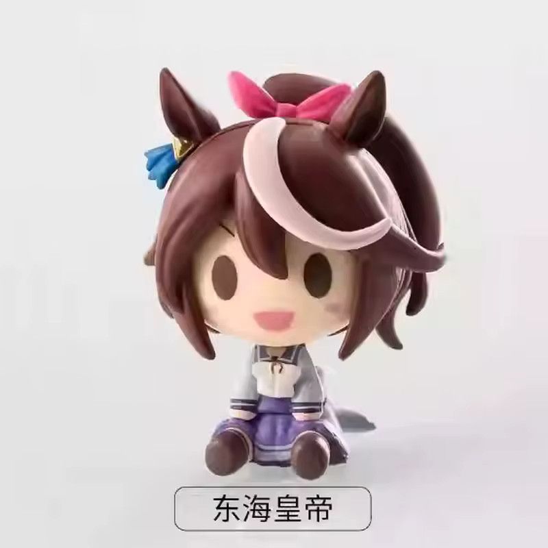 Fondjoy Anime Umamusume Pretty Derby Tokai Teio Figur Modell Statue als Desktop Ornament in Multicolor - Bild 2