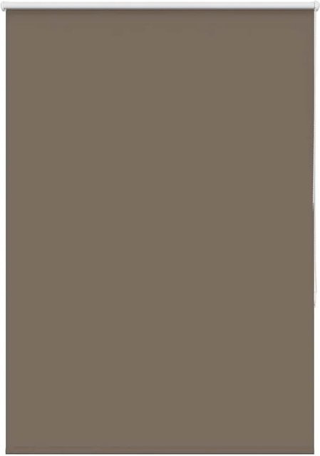 vidaXL Verdunkelungsrollo Kaffeebraun aus Polyester, B: 95 cm, H: 175 cm - Bild 1