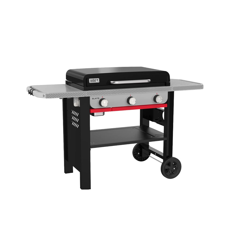 Weber Slate GP Premium Plancha Gasgrill aus emailliertem Stahl, Schwarz, Breite: 71 cm - Bild 2