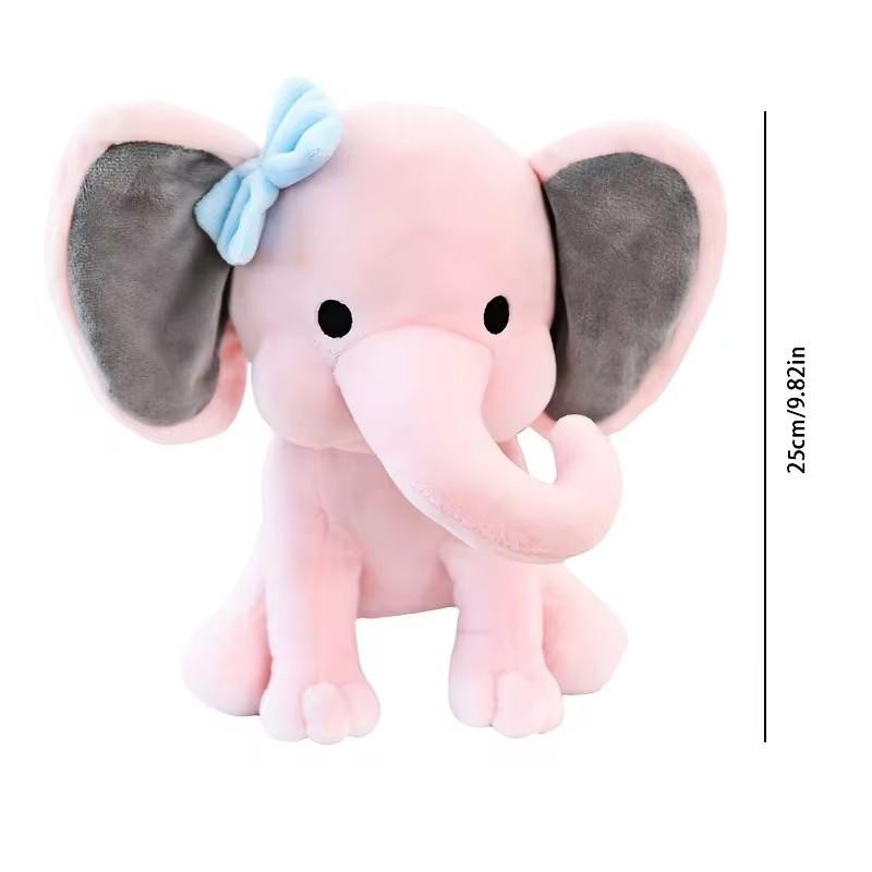Linyi toy Elefant Stofftier grau - Bild 4