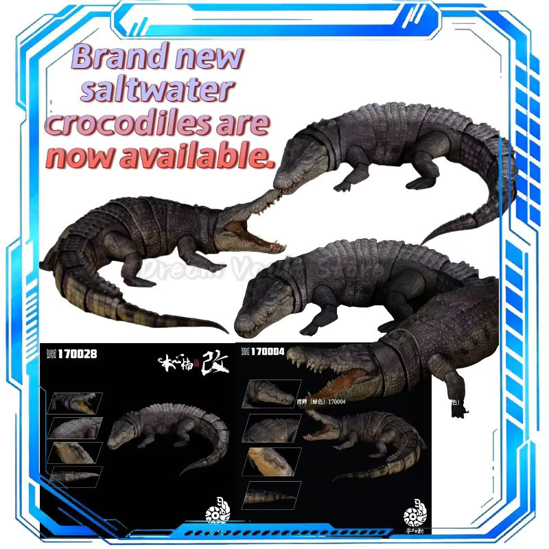 Nanmu Studio The Omen King Lord of Blood Estuarine Crocodile, Actionfigur Statue Modellspielzeug - Bild 2