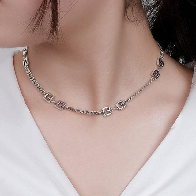 Mewanry Partnerkette 925 Sterlingsilber, Damen, brown - Bild 1