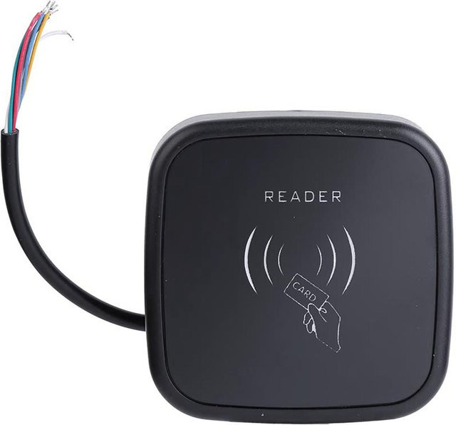 Wiegand26 34 RFID Zutrittskontrollleser für 13.56MHz und 125kHz IC ID Karten, IP65 Wasserdicht, Schwarz - Bild 1