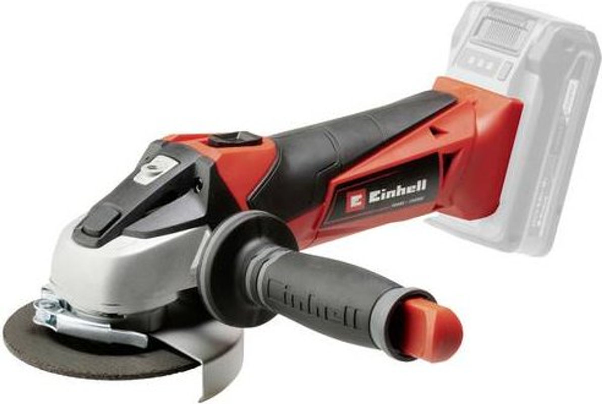 Einhell Power X-Change Akku-Winkelschleifer TE-AG 18/115 Li-Solo 18V Rot/Schwarz/Grau mit 115mm Scheibendurchmesser - Bild 3