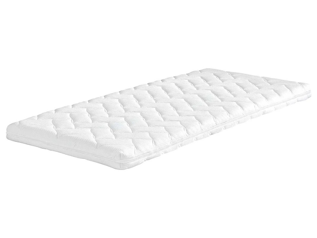 BRECKLE Relaxx XXL 7-Zonen Premium Kaltschaum-Topper, Weiß, B/T: 140 x 200 cm - Bild 2