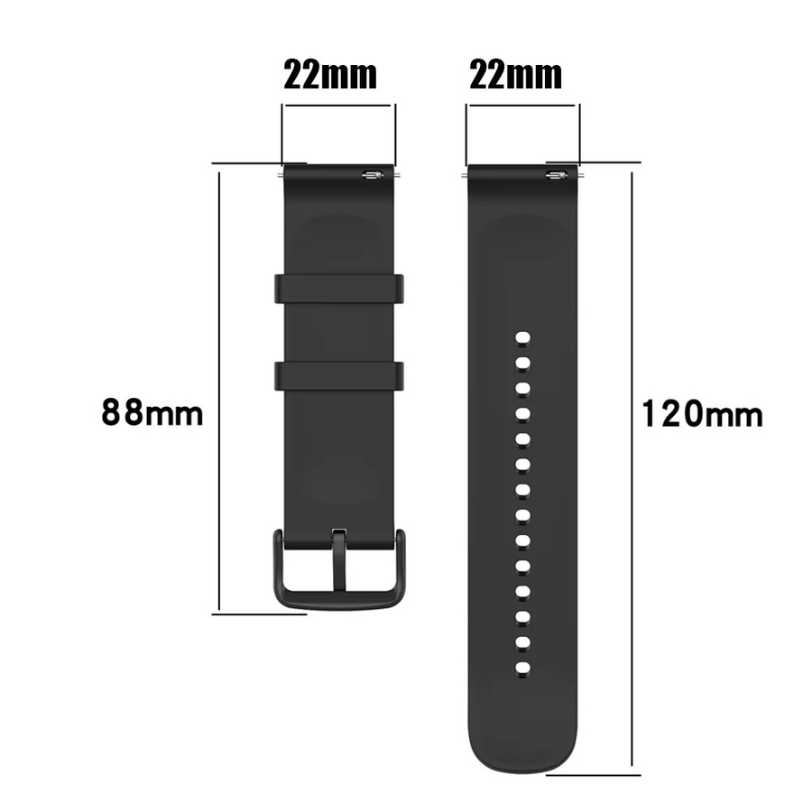 Xiaomi Uhrenarmband, Silikon, Schwarz, Unisex - Bild 4