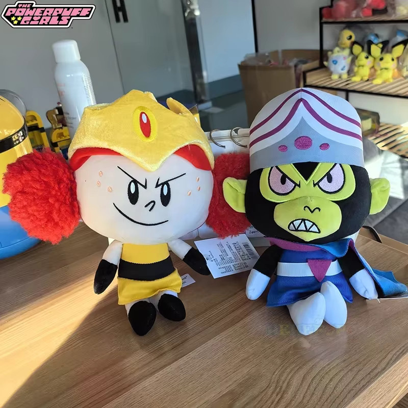 HUGKIS Mojo Jojo Plüschpuppe Stofftier, The Powerpuff Girls, 25 cm - Bild 1