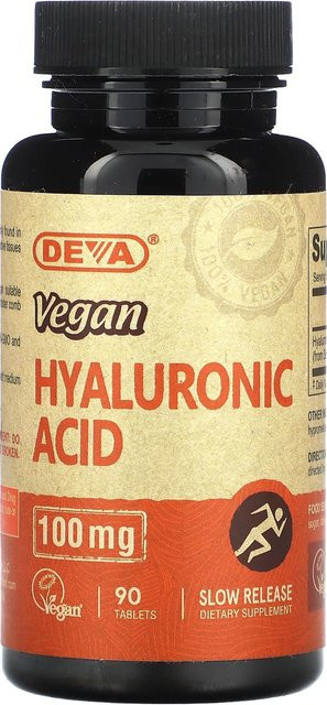 Deva Hyaluronsäure, 100 mg, 90 Tabletten, vegan - Bild 1