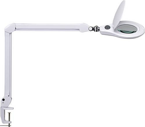 Maul 8265802 MAULsource LED-Lupenleuchte mit Klemmfuß in Weiß - Bild 1