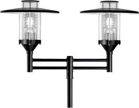 Trilux Mastaufsatzstück 2223600 09800/2/76-II aus Metall in Schwarz - Bild 1