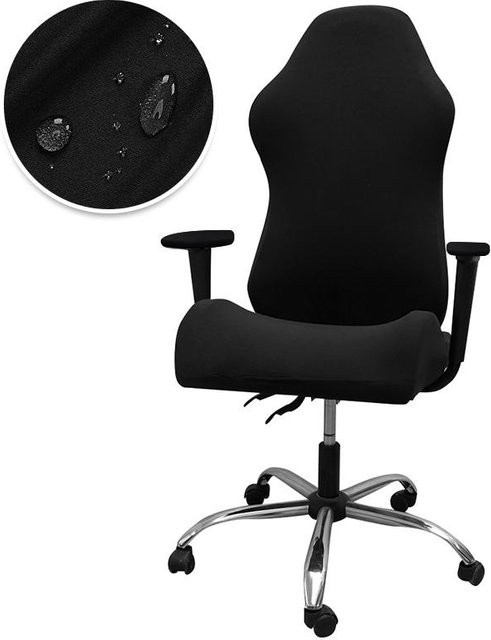 Universeller elastischer Gaming-Stuhlbezug von Yiran bag aus wasserabweisendem Polyester für Computer- und Wettkampfstühle - Bild 1