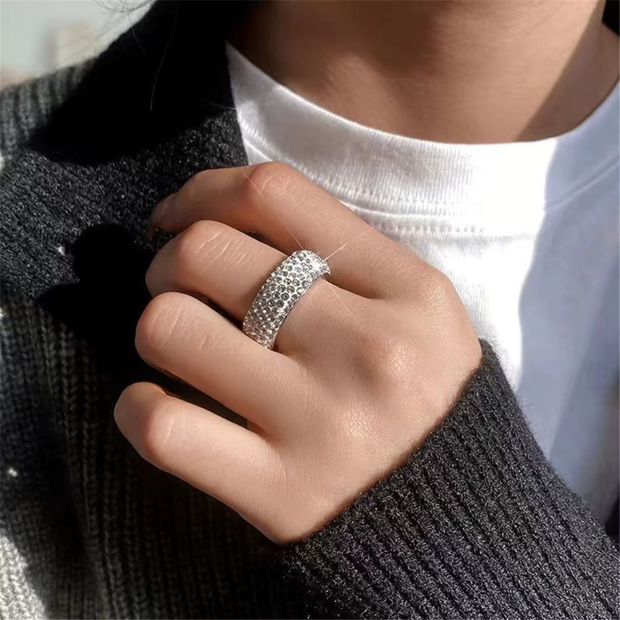 MAGIC ZONE Ring, Edelstahl, Bicolor, Zirkonia, Unisex - Bild 2