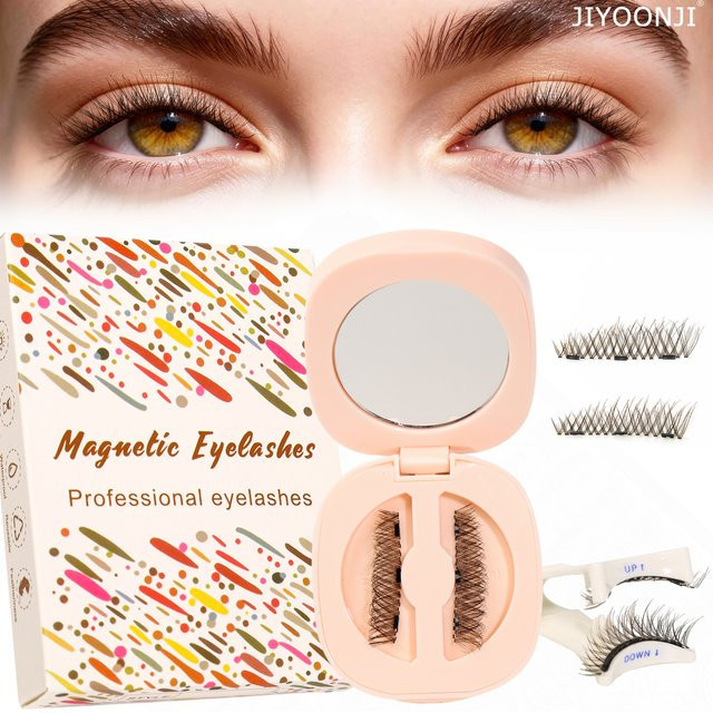 JIYOONJI Magnetisches Wimpernset, Braun, Unisex - Bild 1