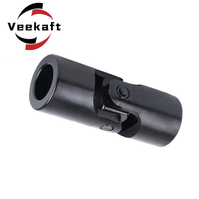 Veekaft Präzisions Kreuz Universal Joint Kupplung WSD Einzel Joint Übertragungswelle Koppler in Schwarz für 6-22mm - Bild 1