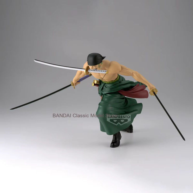 Bandai Banpresto One Piece Grandista Roronoa Zoro II Anime Sammlerfigur aus Kunststoff, mehrfarbig - Bild 2