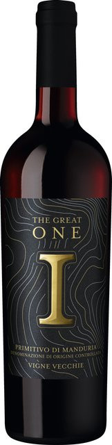 The Great One Primitivo Rotwein, Apulien, 2024, halbtrocken, 0,75 l - Bild 1
