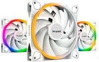 be quiet! Light Wings White 120mm PWM High-Speed Gehäuselüfter Triple Pack, Weiß - Bild 2