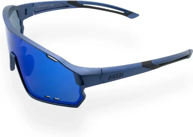 Bikkoa Nexo Sportbrille, Unisex, Vollrand, Kunststoff, blue - Bild 1
