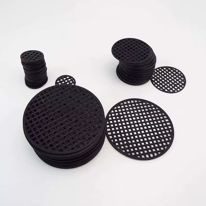 20 Stück runde Blumentopf Mesh Pads aus Kunststoff in Schwarz zur Entwässerung und Belüftung von Bonsai und Pflanzen - Bild 3