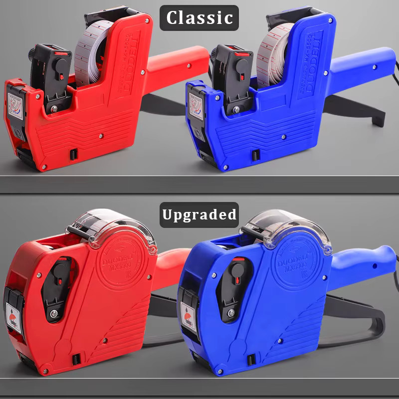 MrLabel MX-5500 Tragbare 8-stellige Preisschildpistole mit Tintencodiermaschine für Einzelhandel und Supermärkte in Rot - Bild 6