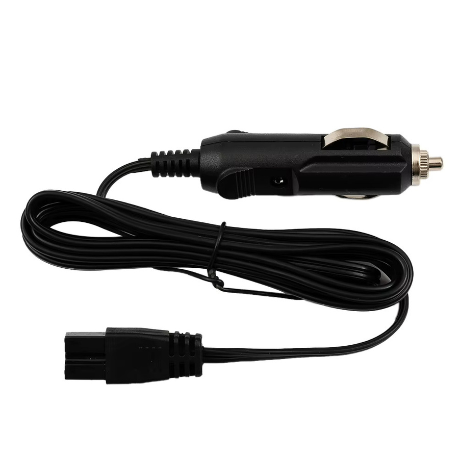 2Pin DC 12V Blei-Kabel-Stecker für Auto-Kühlschränke und Kühlboxen, Schwarz - Bild 2