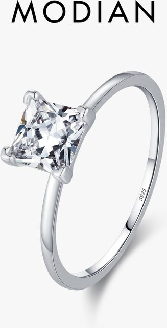 MODIAN Ring 925 Silber, Zirkonia, Damen - Bild 1