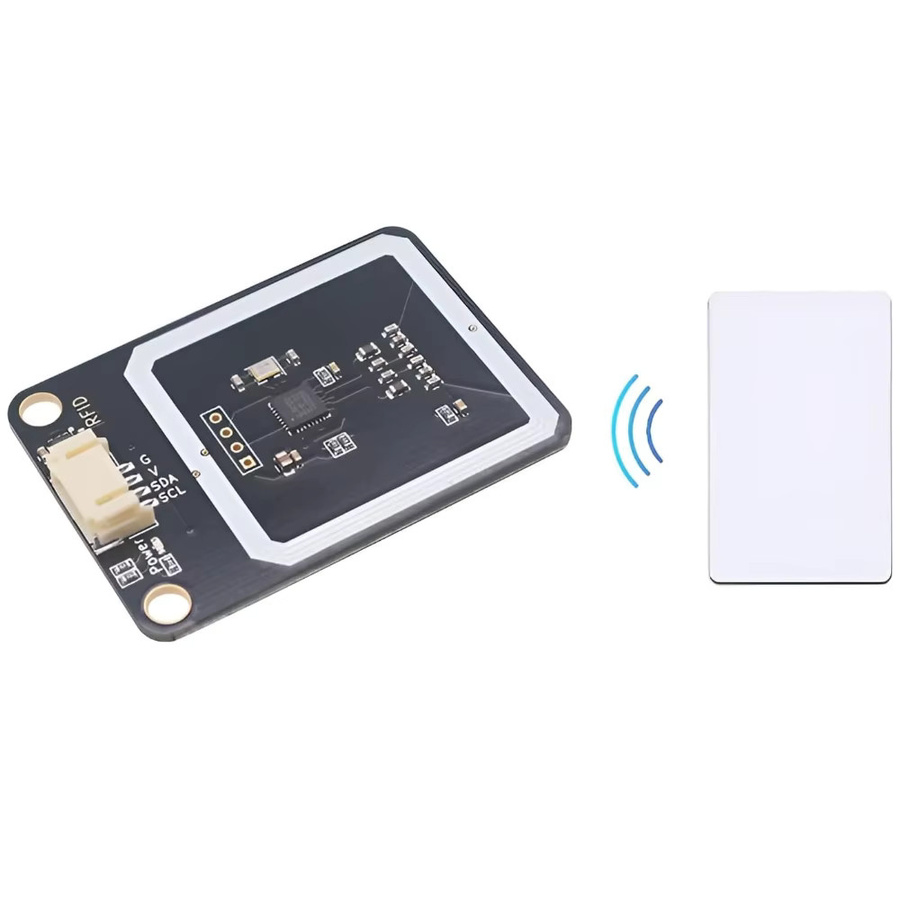 NullLab RFID-Modul 13,56 MHz mit I2C-Kommunikation 0X28-Adresse in Schwarz, kompatibel mit ESP32, Microbit, Arduino und Raspberry Pi - Bild 3