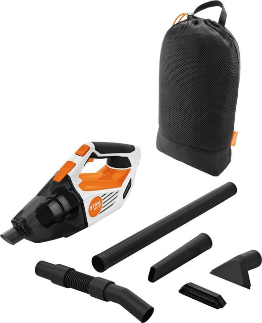 Stihl Akku-Handsauger SEA 20 in Orange-Grau mit waschbarem Filter - Bild 1