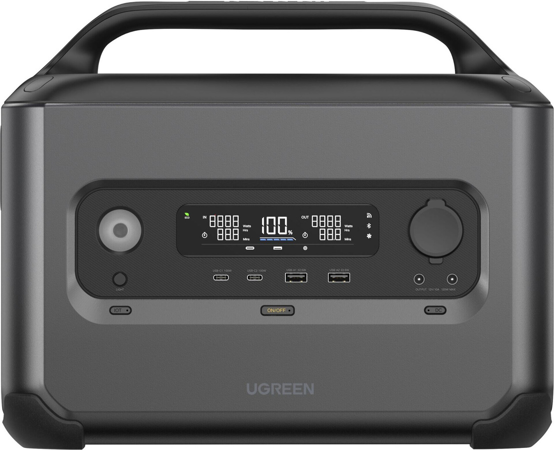 UGREEN PowerRoam GS1200 Tragbare Powerstation Grau 1200W 1024Wh - Bild 1