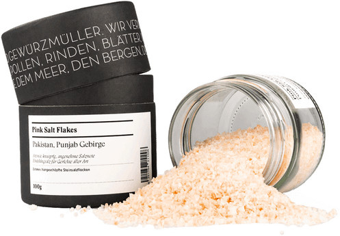 Gewürzmühle Rosenheim Rosa Salzflocken 100 g - Bild 1
